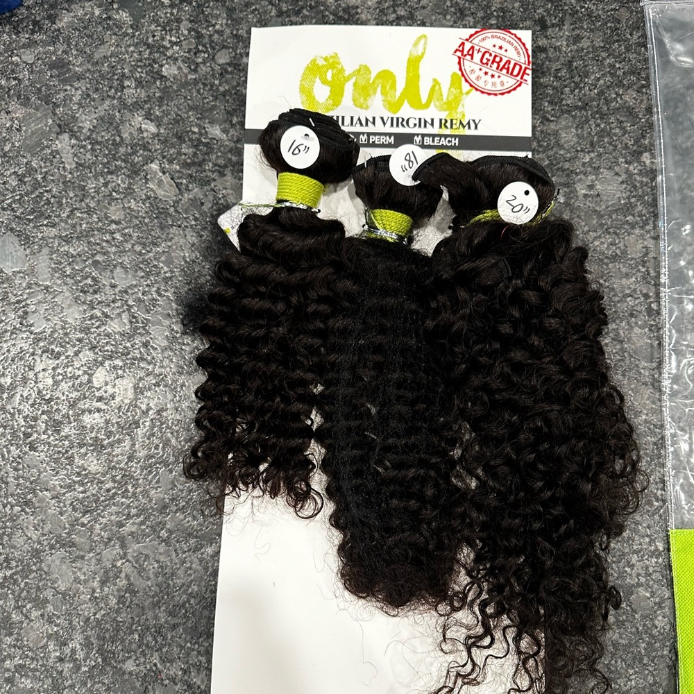 Human hair bundles 3C texture. Unused!
